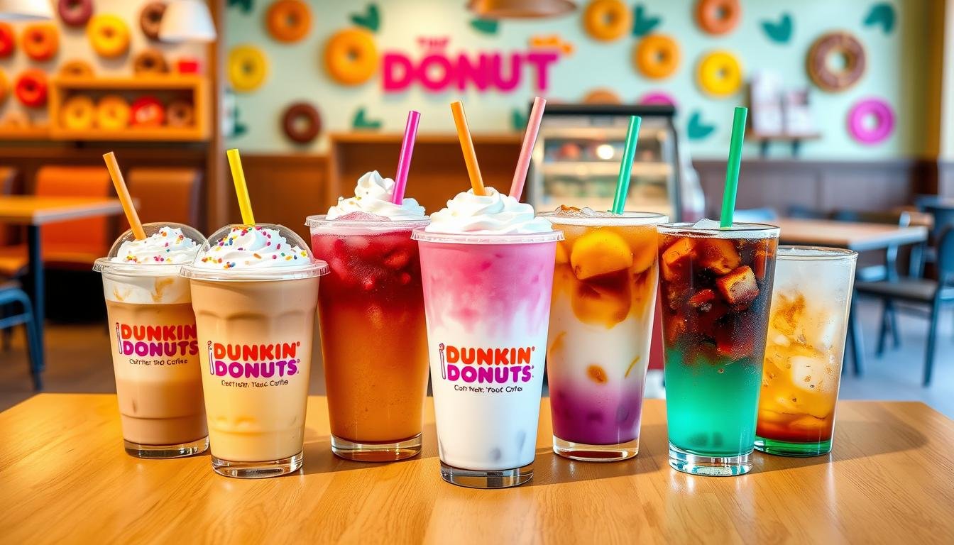 dunkin donuts drinks menu